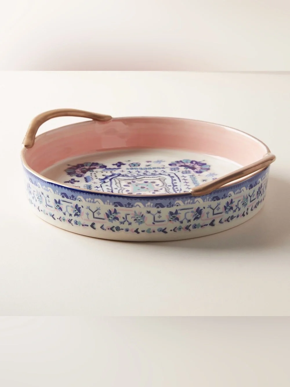 Anthropologie Lilia Pie Dish